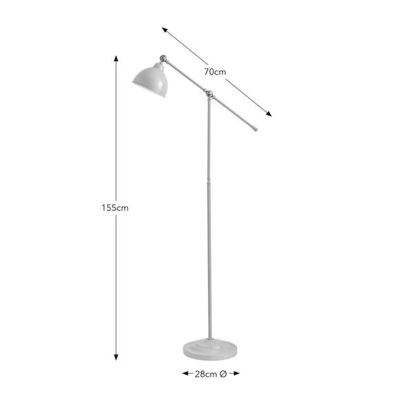 Lever Arm Floor Lamp 7 Lever Arm Floor Lamp - Image 5