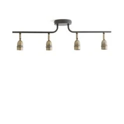 Marsden Industrial 4 Light Semi Flush Spotlight Bar -Home Lighting Store 30833997 alt05