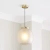 Lixue Recycled Glass Frosted Smoked Pendant Light 1 Lixue Recycled Glass Frosted Smoked Pendant Light -Home Lighting Store 30834013