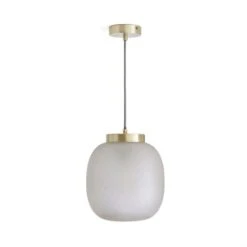 Lixue Recycled Glass Frosted Smoked Pendant Light -Home Lighting Store 30834013 alt05