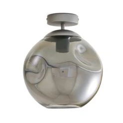 Alexis Smoked Flush Ceiling Light -Home Lighting Store 30834019 alt05