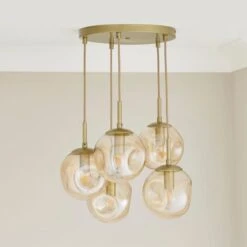 Alexis 5 Light Cluster Ceiling Light -Home Lighting Store 30834020 alt03