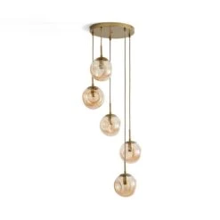 Alexis 5 Light Cluster Ceiling Light -Home Lighting Store 30834020 alt06