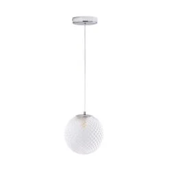 Vaughn Globe Glass Pendant Light -Home Lighting Store 30834070 alt06