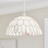 Capiz 3 Tiered Easy Fit Pendant Shade