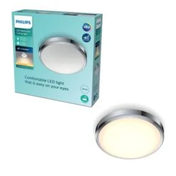 Philips Doris Warm White Integrated LED Flush Ceiling Light -Home Lighting Store 30838283