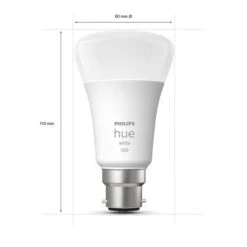 Set Of 2 Philips HUE Smart 9.5W BC GLS LED Dimmable Bulbs -Home Lighting Store 30838352 alt02
