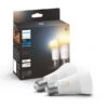 Set Of 2 Philips HUE Smart 6W ES GLS LED Dimmable Bulbs