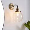 Broden Bathroom Wall Light Antique Brass -Home Lighting Store 30850284