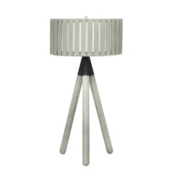 Rabanne Wooden Slat Tripod Table Lamp -Home Lighting Store 30850495 alt01