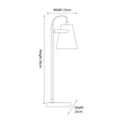 Theia Task Table Lamp 13 Theia Task Table Lamp -Home Lighting Store 30850501 alt05