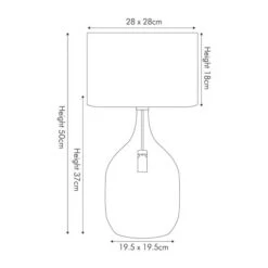 Stellar Dual Light Glass Table Lamp 15 Stellar Dual Light Glass Table Lamp -Home Lighting Store 30850506 alt05