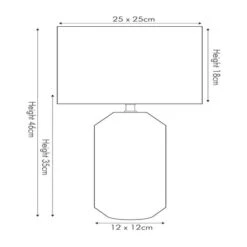 Meribel Tall Geo Textured Ceramic Table Lamp -Home Lighting Store 30850518 alt05