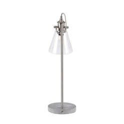 Chaplin Concrete & Brushed Chrome Table Lamp -Home Lighting Store 30850535 alt05