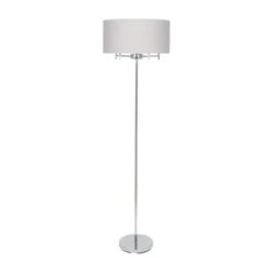Plaza 5 Light Silver Metal Floor Lamp -Home Lighting Store 30850582 alt03