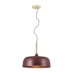Anke Domed Metal Pendant Light -Home Lighting Store 30850613 alt02