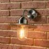 Lilium Glass Fisherman Outdoor Wall Light -Home Lighting Store 30850653