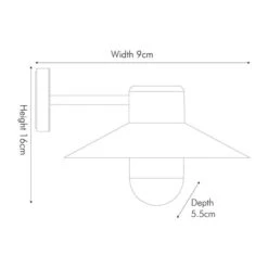 Carina Outdoor Wall Light -Home Lighting Store 30850669 alt05