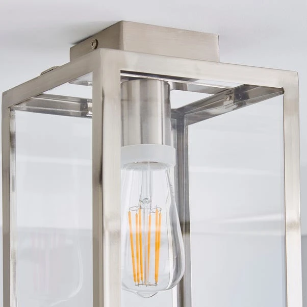 London Industrial Bathroom Flush Ceiling Light 5 London Industrial Bathroom Flush Ceiling Light - Image 3