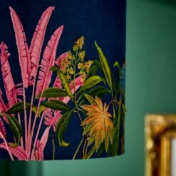 Tropical Paradise Embroidered Lamp Shade -Home Lighting Store 30866834 alt02