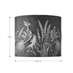 Tropical Paradise Embroidered Lamp Shade -Home Lighting Store 30866834 alt08