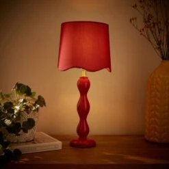 Elsie Tall Scalloped Table Lamp -Home Lighting Store 30866841 alt01