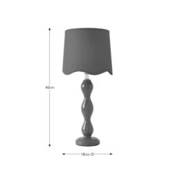 Elsie Tall Scalloped Table Lamp -Home Lighting Store 30866841 alt08