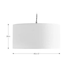Luna Shallow Drum Lamp Shade -Home Lighting Store 30866843 alt09