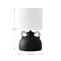 Zuri Traditional Ceramic Handle Table Lamp 17 Zuri Traditional Ceramic Handle Table Lamp -Home Lighting Store 30867394 alt08