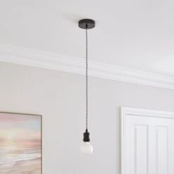 Charlie Herringbone Adjustable Pendant Flex Ceiling Light Cable -Home Lighting Store 30867765