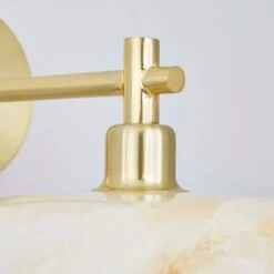 Lacey Alabaster Glass Wall Light 10 Lacey Alabaster Glass Wall Light -Home Lighting Store 30868877 alt02