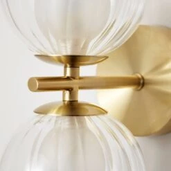 Leirah Ribbed 2 Light Wall Light -Home Lighting Store 30868878 alt02