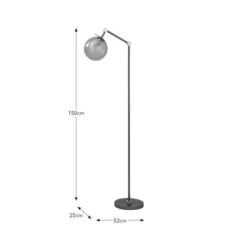 Molecular Industrial Metal Floor Lamp -Home Lighting Store 30868888 alt08
