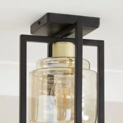 Seattle Industrial Flush Ceiling Light 10 Seattle Industrial Flush Ceiling Light -Home Lighting Store 30868896 alt02