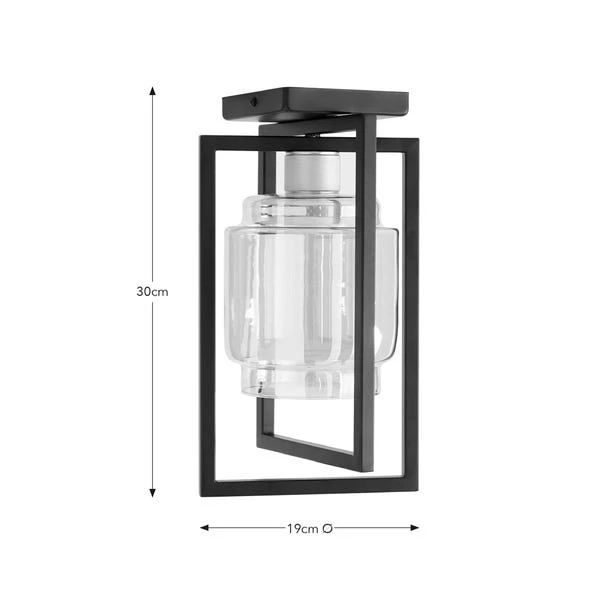 Seattle Industrial Flush Ceiling Light 8 Seattle Industrial Flush Ceiling Light - Image 6