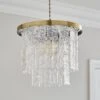 Gianna Acrylic 2 Tier Easy Fit Pendant Shade