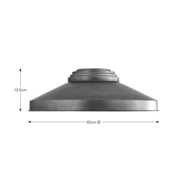 Spun Metal Easy Fit Pendant Shade 7 Spun Metal Easy Fit Pendant Shade - Image 5