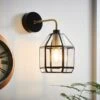 Industrial Painted Glass Wall Light -Home Lighting Store 30869135