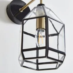 Industrial Painted Glass Wall Light -Home Lighting Store 30869135 alt02
