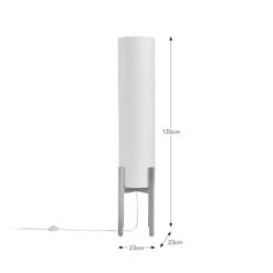 Odin Linen Midi Floor Lamp -Home Lighting Store 30869136 alt08