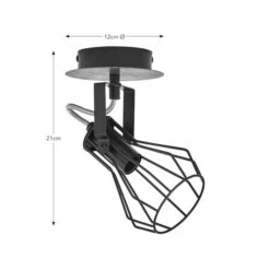 Fulton Industrial Spotlight Wall Light 16 Fulton Industrial Spotlight Wall Light -Home Lighting Store 30869650 alt08