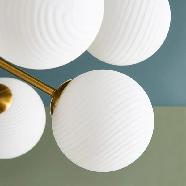 Swirl 10 Light Ceiling Light 4 Swirl 10 Light Ceiling Light - Image 2