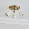 Wybridge 3 Light Semi Flush Spotlight 1 Wybridge 3 Light Semi Flush Spotlight -Home Lighting Store 30869687