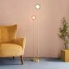 Eliza 2 Light Glass Floor Lamp -Home Lighting Store 30869734