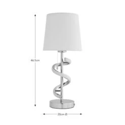 Palais 2 Light Metal Table Lamp -Home Lighting Store 30870075 alt08