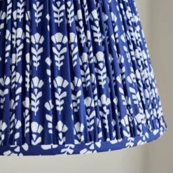 Joyce Conical Classic Blue Lamp Shade -Home Lighting Store 30870676 alt04