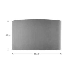 Nesa Velvet Drum Lamp Shade -Home Lighting Store 30870738 alt08
