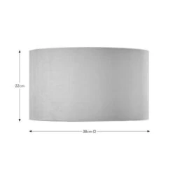 Nesa Velvet Drum Lamp Shade -Home Lighting Store 30870740 alt08