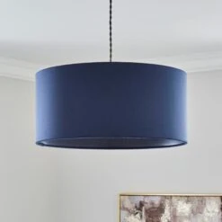 Nesa Shallow Velvet Lamp Shade -Home Lighting Store 30870741