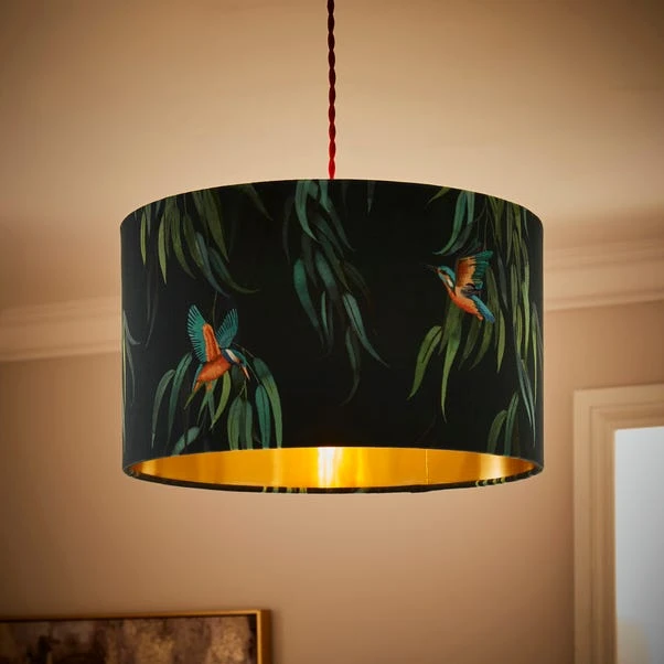 Kingfisher Drum Lamp Shade 22 Kingfisher Drum Lamp Shade - Image 20
